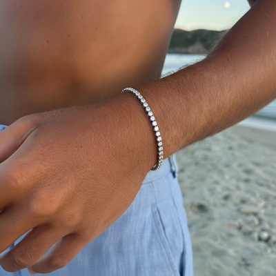 Pulsera de tenis de 3 mm