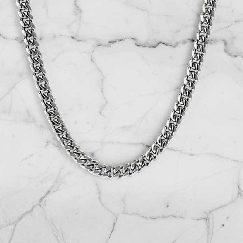 Cadena cubana de 8 mm