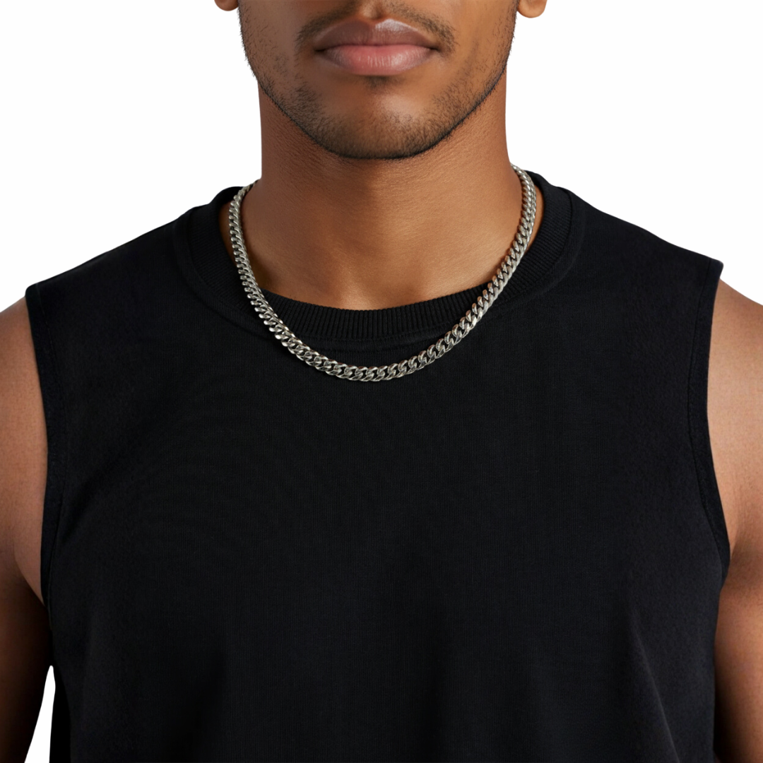 Cadena cubana de 8 mm