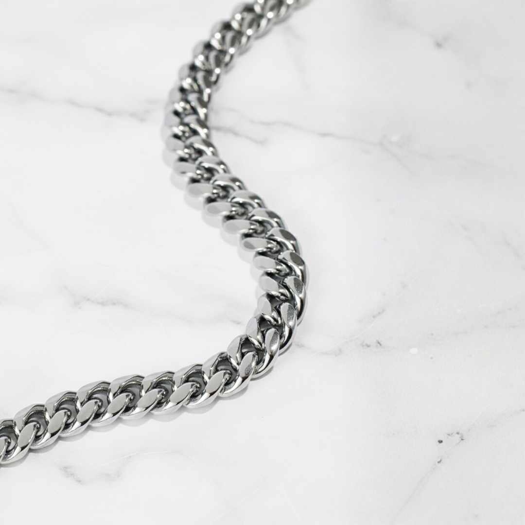 Cadena cubana de 8 mm