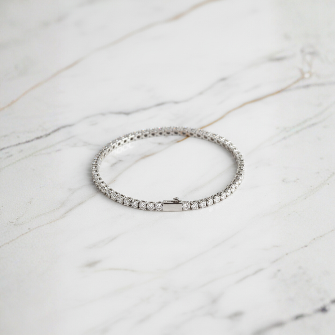 Pulsera de tenis de 3 mm