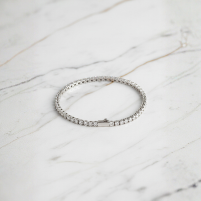 Pulsera de tenis de 3 mm