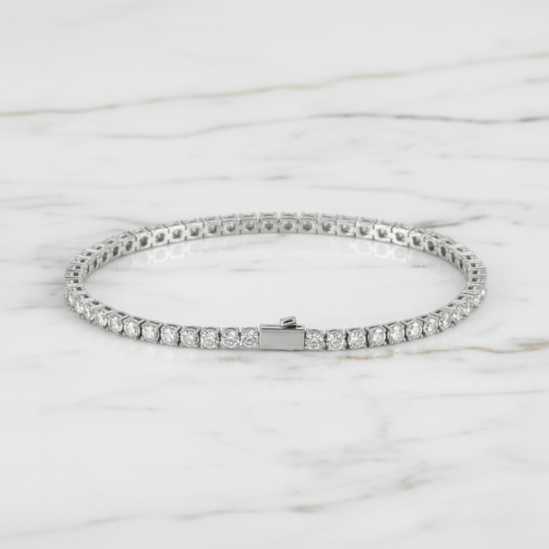 Pulsera de tenis de 3 mm