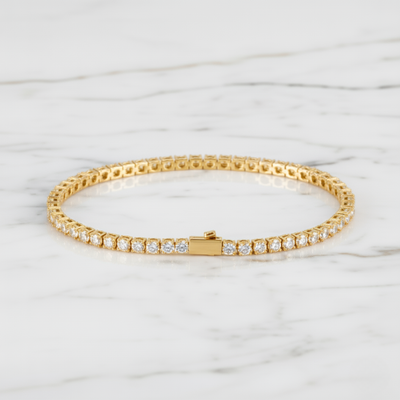 Pulsera de tenis de 3 mm