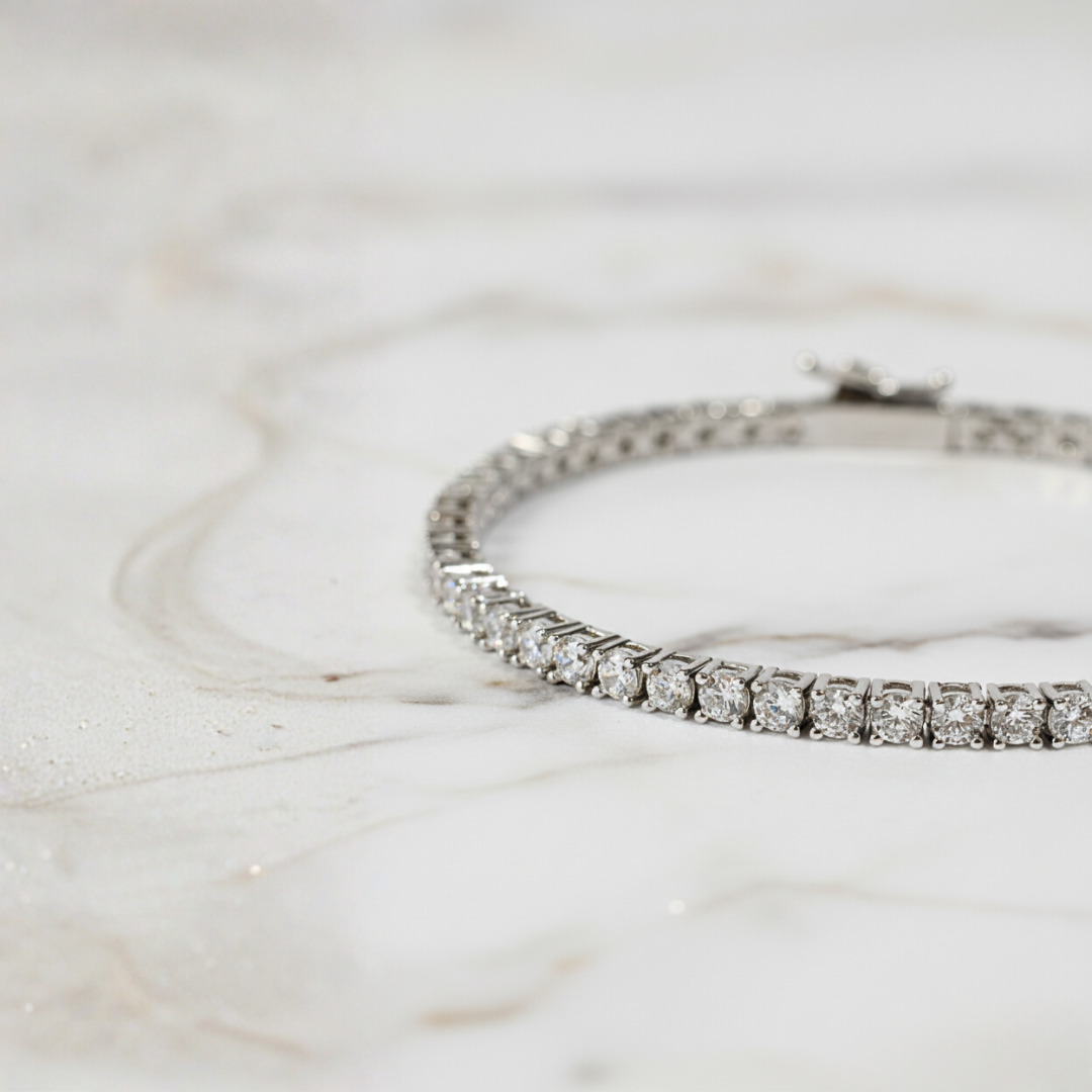 Pulsera de tenis de 3 mm