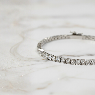 Pulsera de tenis de 3 mm