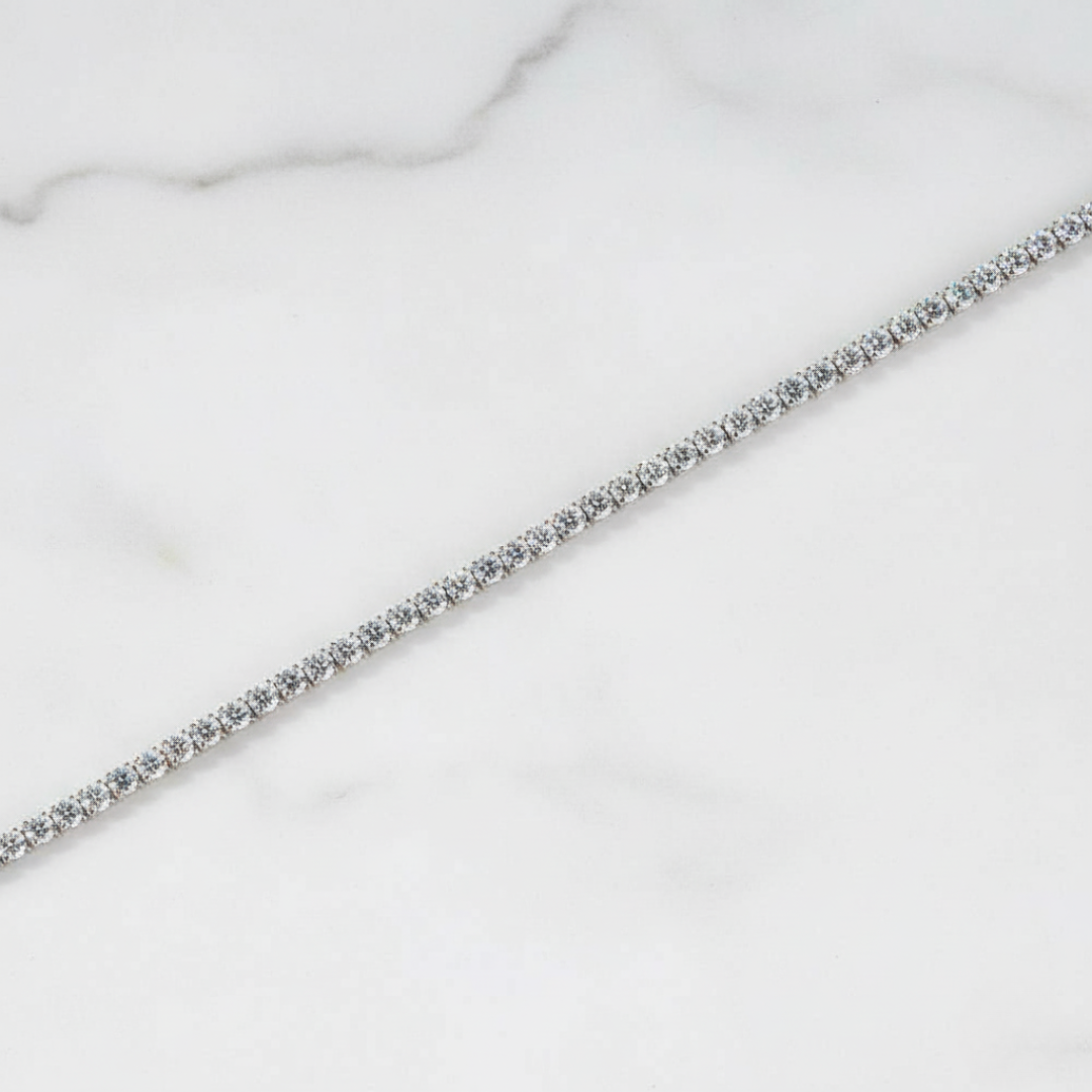 Pulsera de tenis de 3 mm