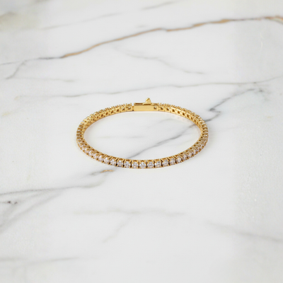 Pulsera de tenis de 3 mm