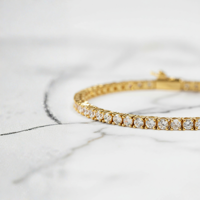 Pulsera de tenis de 3 mm