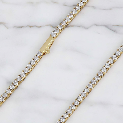 Pulsera de tenis de 3 mm