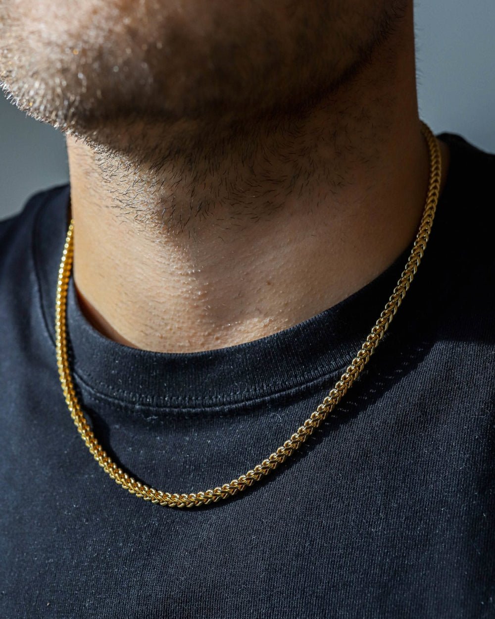 CLEAN FRANCO CHAIN. - 3MM 18K GOLD - Drippy Amsterdam
